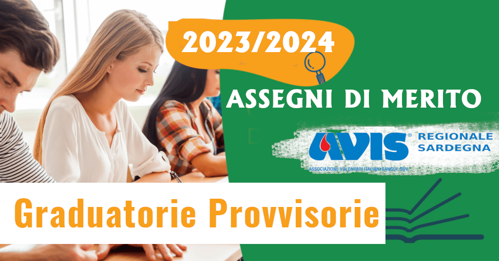 Graduatorie provvisorie assegni di merito a.s. 2023/2024